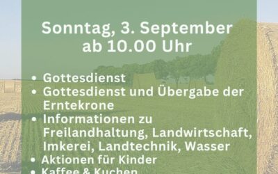 Regionserntefest am 3.9.23 auf dem Hof Beermann Welze